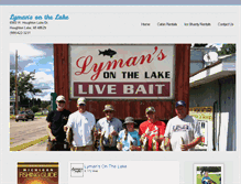 Tablet Screenshot of lymansonthelake.com